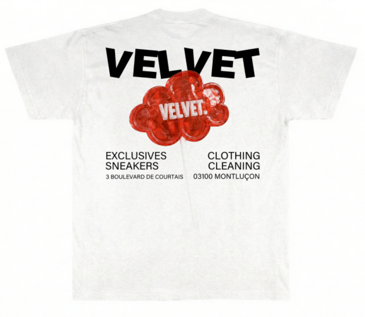 T-shirt Velvet Lollipop Edition - White