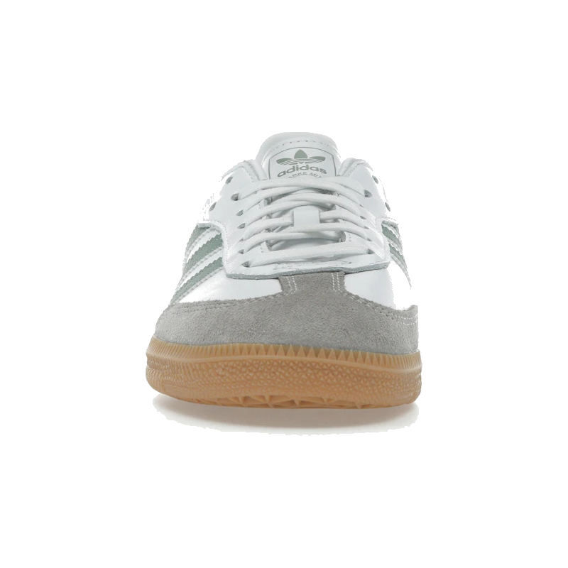 Adidas Samba OG Cloud White Silver Green